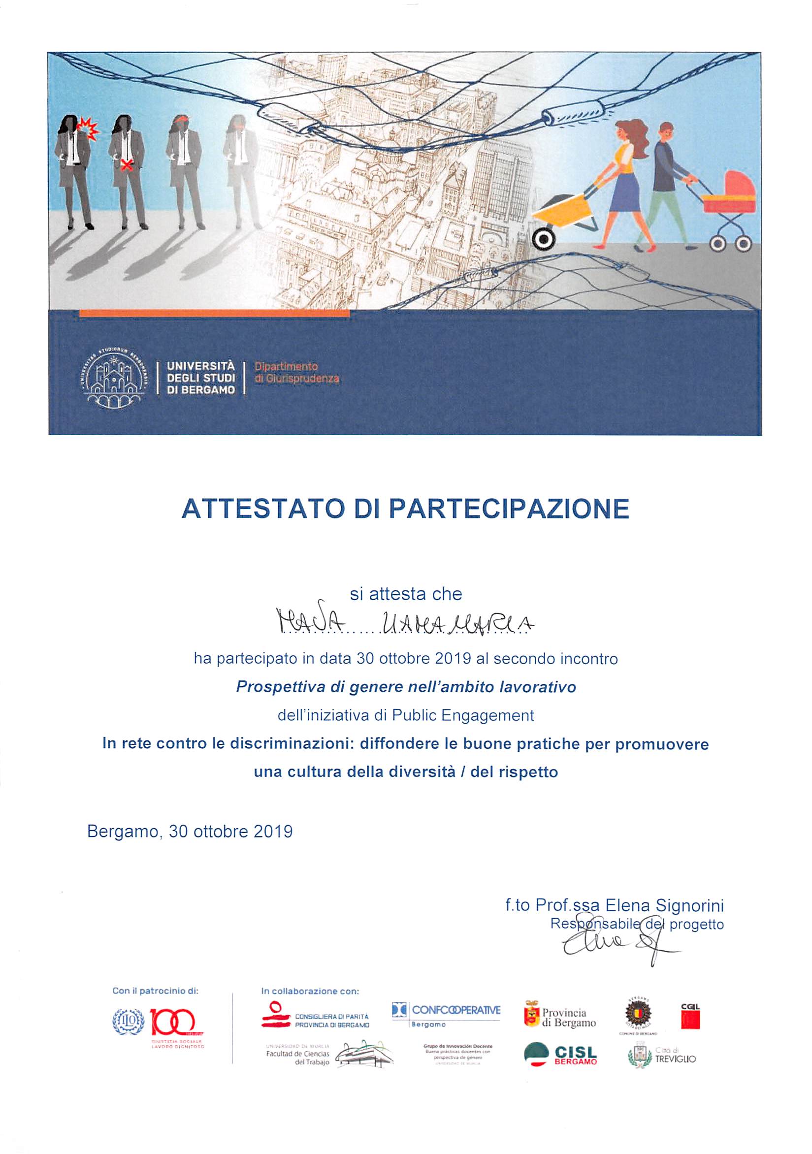 Prospettive di genere nell'ambito lavorativo